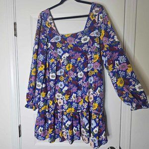 BCBGENERATION FLORAL DRESS SIZE 14